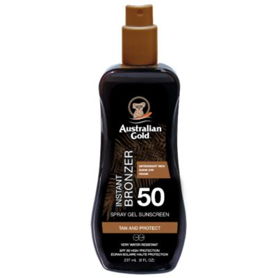 AUSTRALIAN GOLD SPF 50 Spray Gel With Bronzer 237 ml